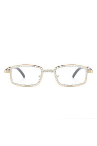 Rectangle Retro Vintage Square Sunglasses