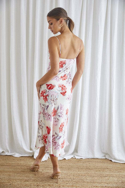 "Floral Fun" Slip Dress