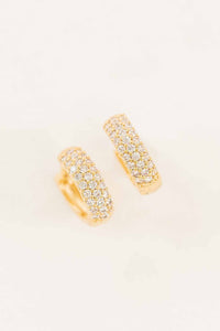 Luxe Huggie Hoop Earrings