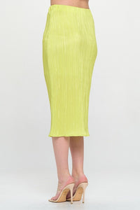 "Neon Bliss" Midi Skirt