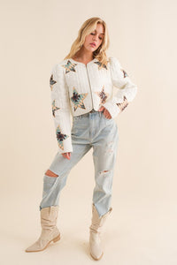 "Star Girl" Padded Western Jacket