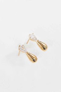 Droplet Stone Earrings