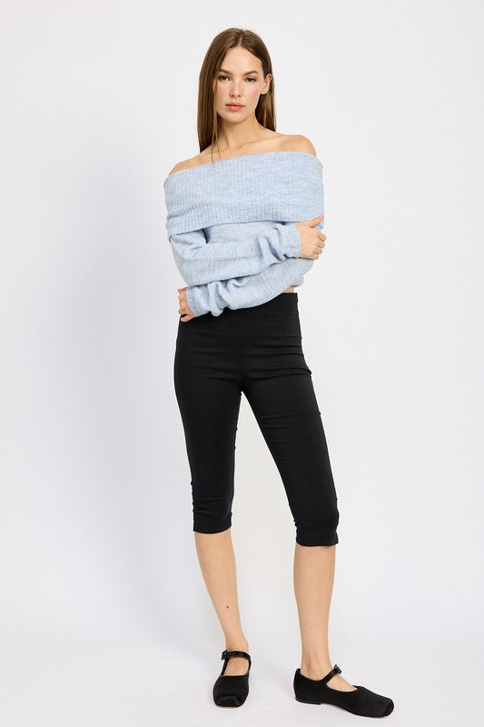 "Off-Duty Luxe" Top