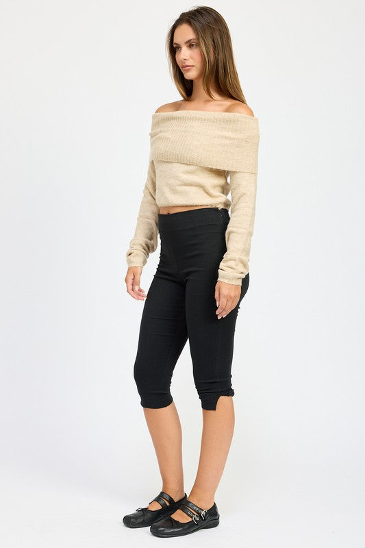 "Off-Duty Luxe" Top