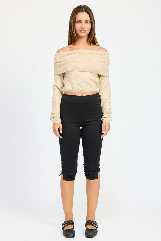 "Off-Duty Luxe" Top