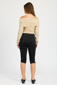 "Off-Duty Luxe" Top