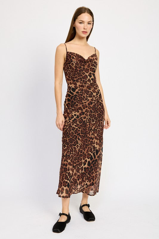 Leopard in Love Maxi Dess