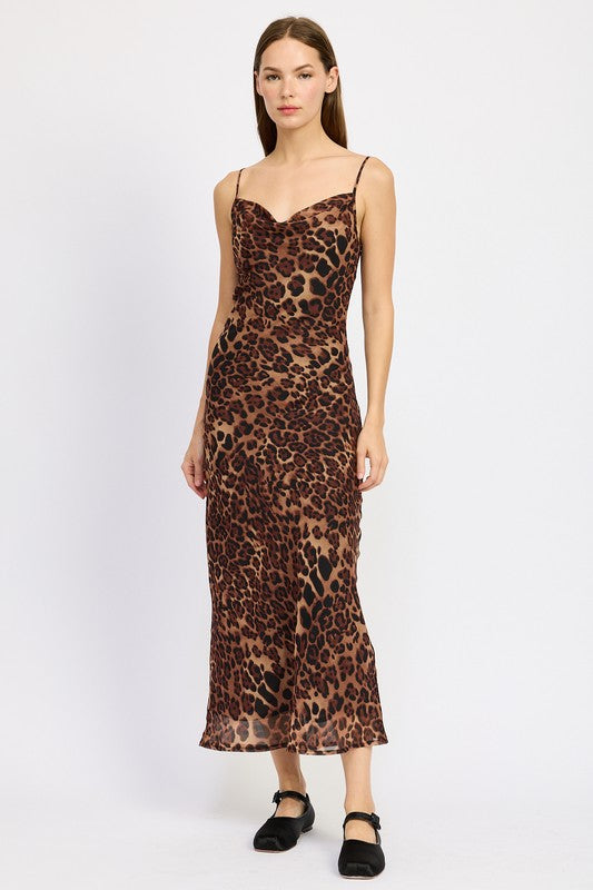 Leopard in Love Maxi Dess