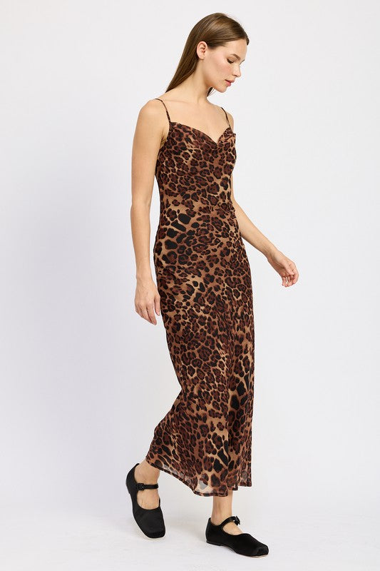 Leopard in Love Maxi Dess