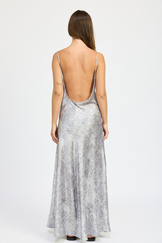 Silver Queen - Maxi Dress