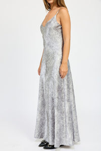 Silver Queen - Maxi Dress