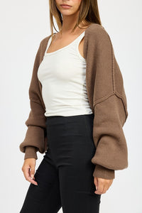 In Love With Fall Oversized Shrug Cardigan