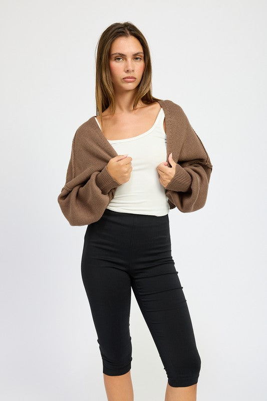 In Love With Fall Oversized Shrug Cardigan