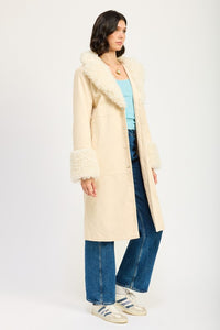 80's Lover - Faux Fur Mid Coat