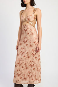 Fall In Love With her Lace Maxi Dress