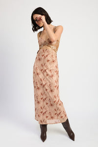 Fall In Love With her Lace Maxi Dress