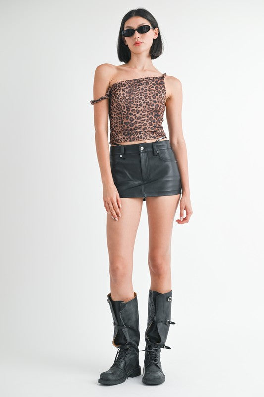 Leopard Printed Top