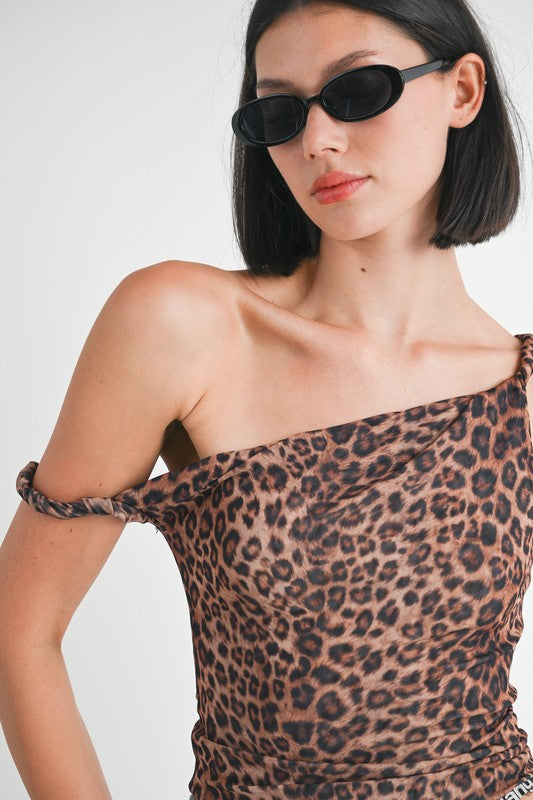 Leopard Printed Top