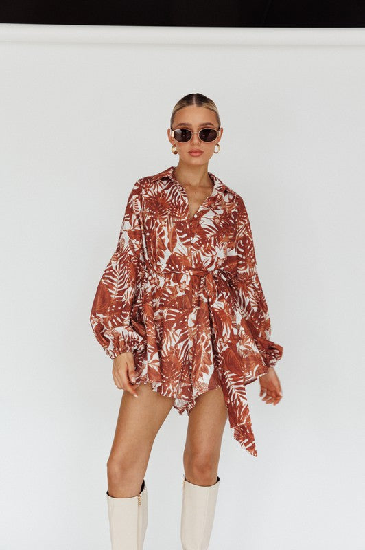 "Tropical Tango" Romper