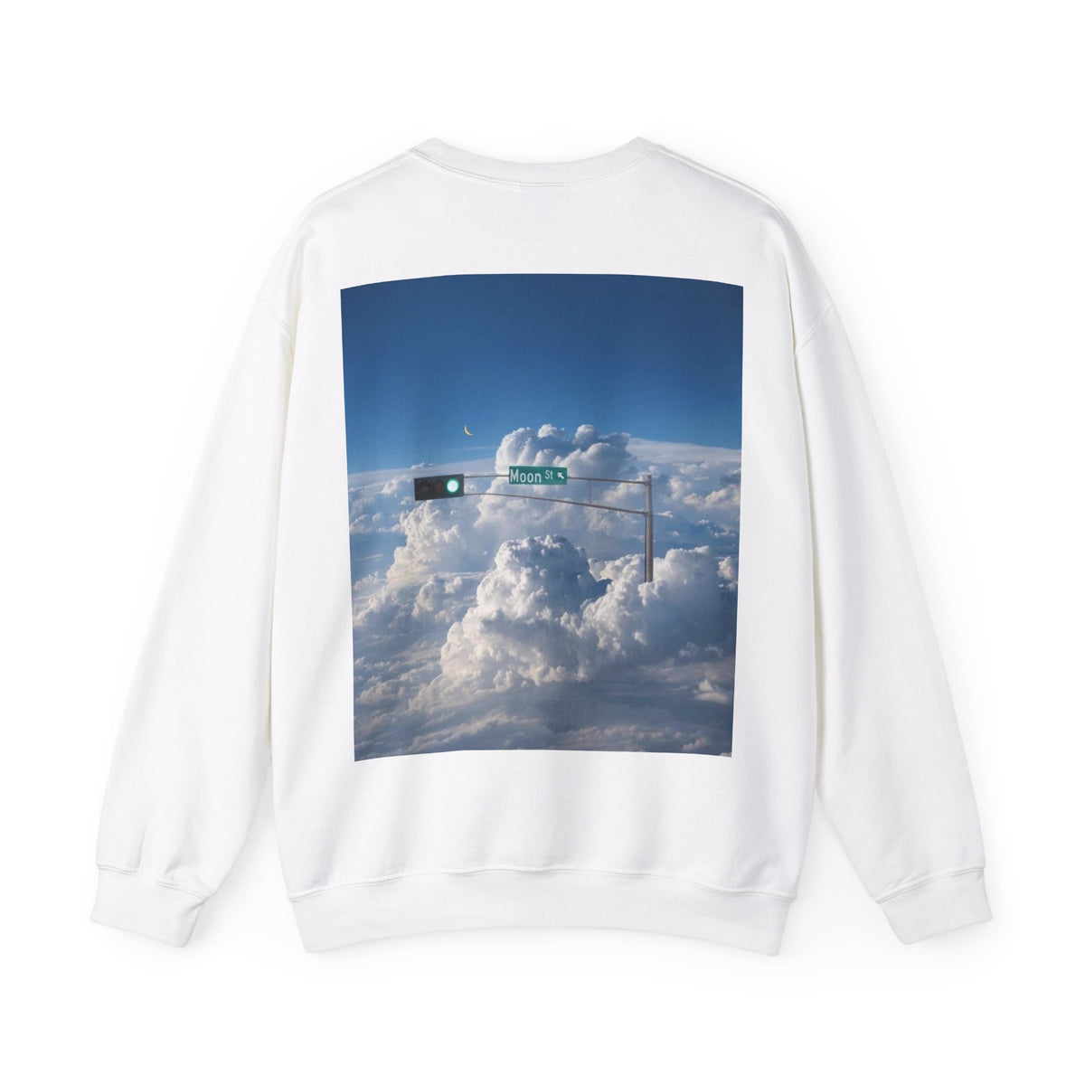 "Next Stop, The Moon" Crewneck Sweatshirt 🌙