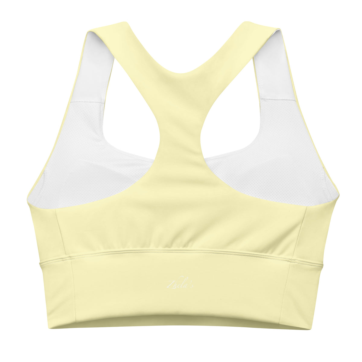 "Golden Flow" Longline sports bra