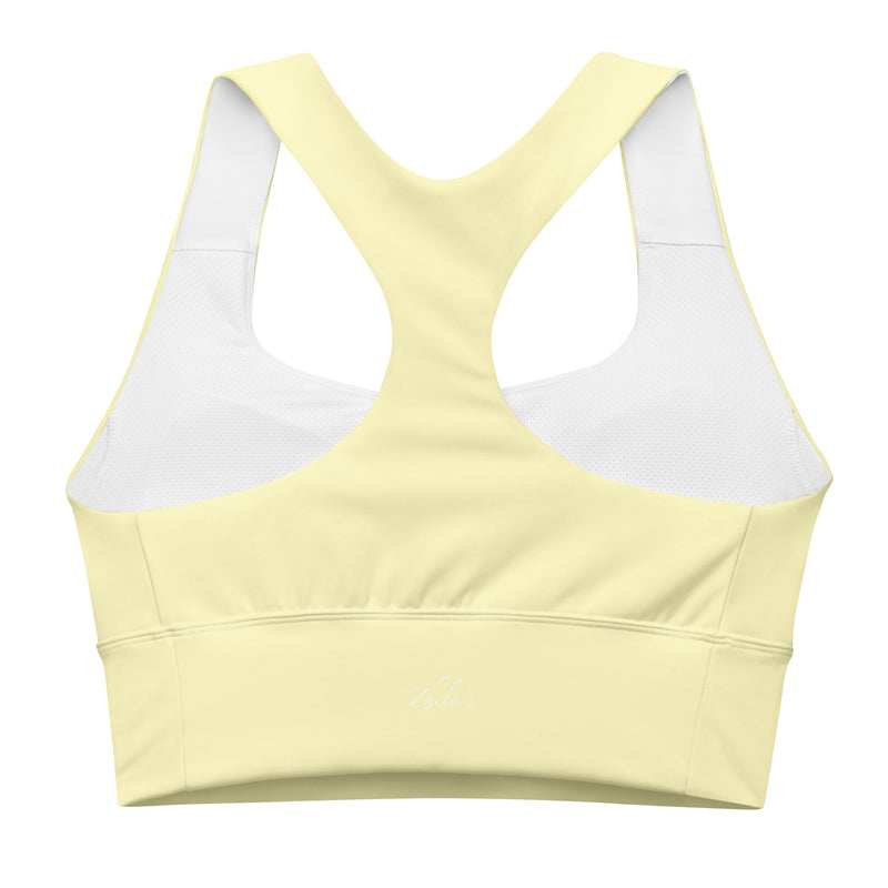 "Golden Flow" Longline sports bra