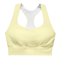 "Golden Flow" Longline sports bra