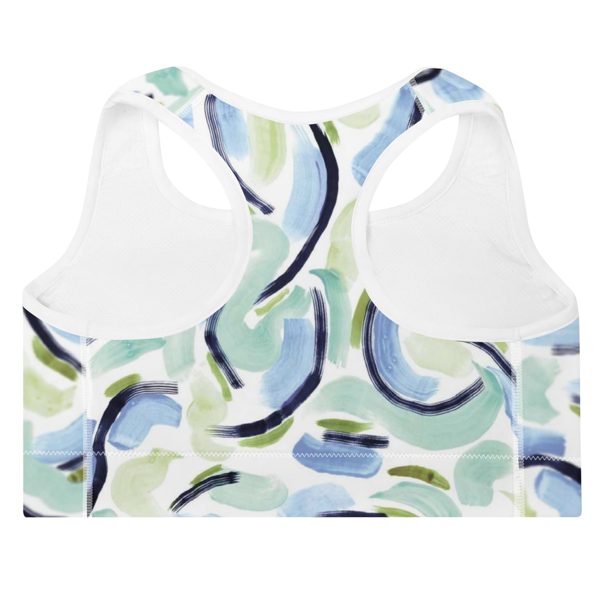 "Abstract" Padded Sports Bra <3