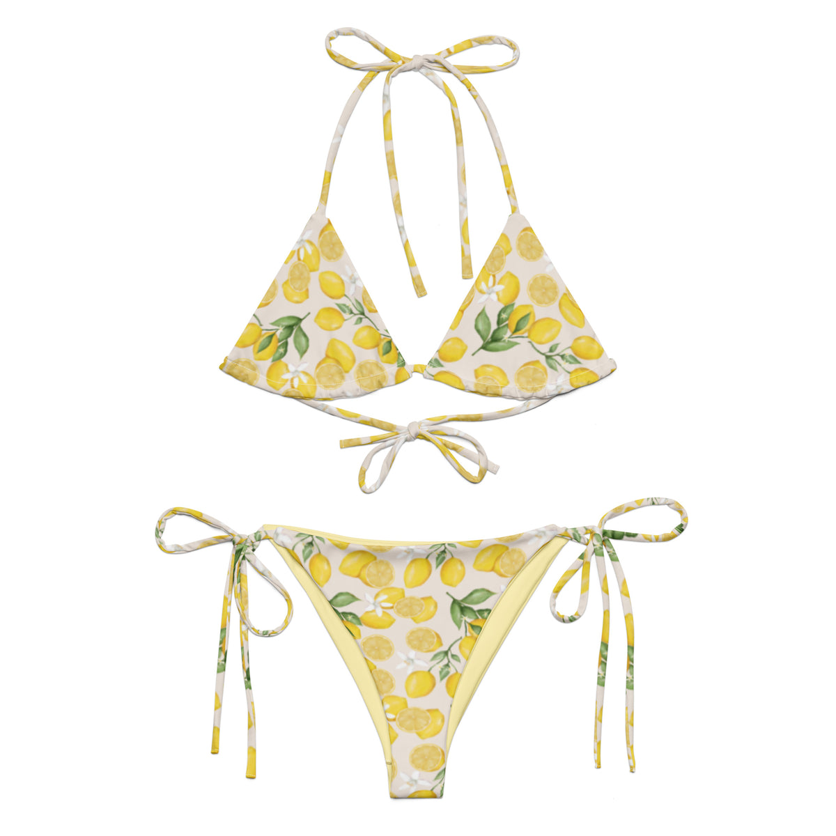 "Lemon Lover" Bikini Set