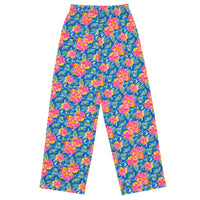 "Tropical Breeze" Unisex wide-leg pants