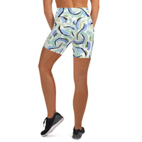 "Abstract" Yoga Shorts