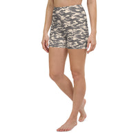 "Camo girl" Yoga Shorts