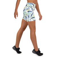 "Abstract" Yoga Shorts