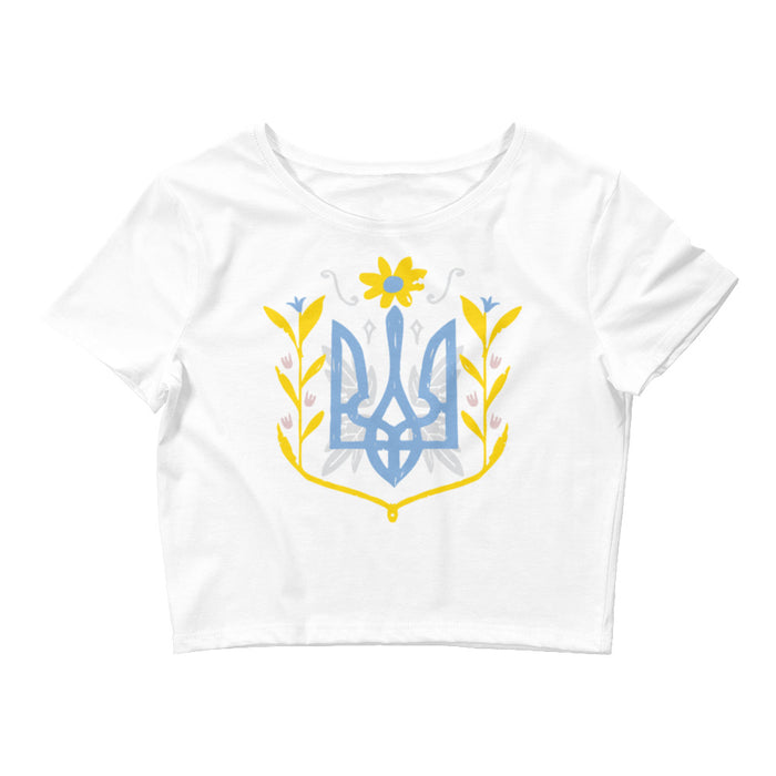 Ukrainian Symbol Women’s Crop Tee